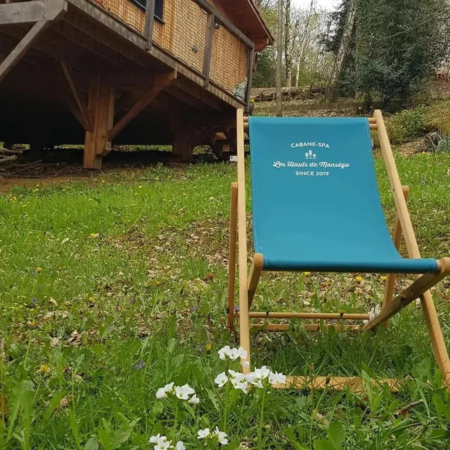 Cabane-spa Les Hauts de Monségu en Ariège Rimont